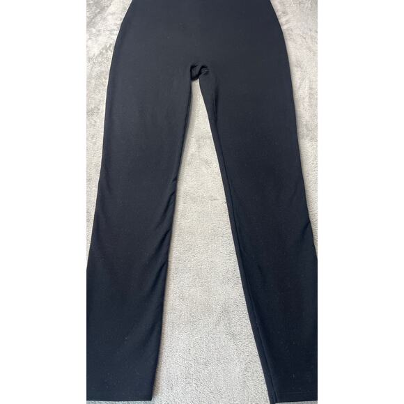 Spanx Look At Me Now Seamless Leggings Black Pull On Women's Size Medium - Picture 3 of 9